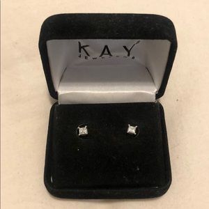 1/2 ct total weight Diamond earrings